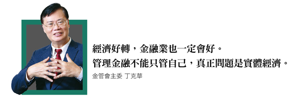 金管會主委 丁克華:80 兆 金融資產 將用於_____原來 ... 主委一直以來是這麼想的!