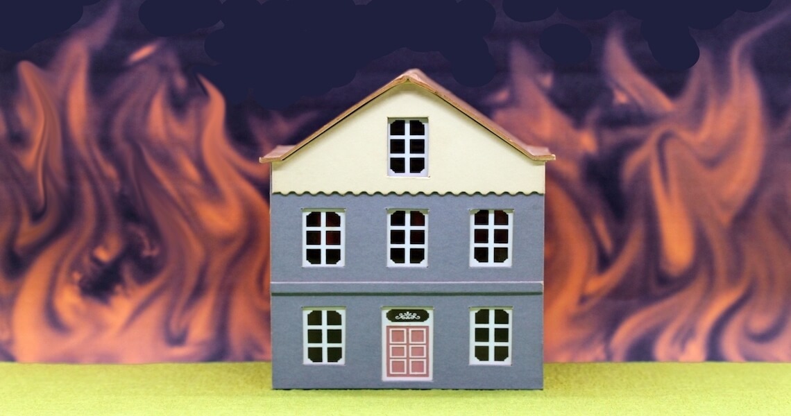 比起鋼結構的公寓，木造公寓對火災更有防護力！？令人意外的木造vs.鋼結構住宅比一比 ①